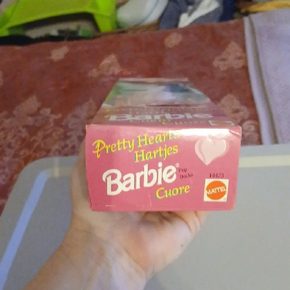 Barbie Pretty Hearts Doll with Pink Outfit